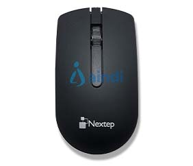 Mouse Nextep Alámbrico USB 1000 dpi Negro NE-414